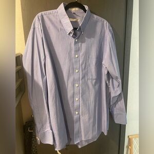 Geoffrey Beene blue men’s dress shirt, extra large